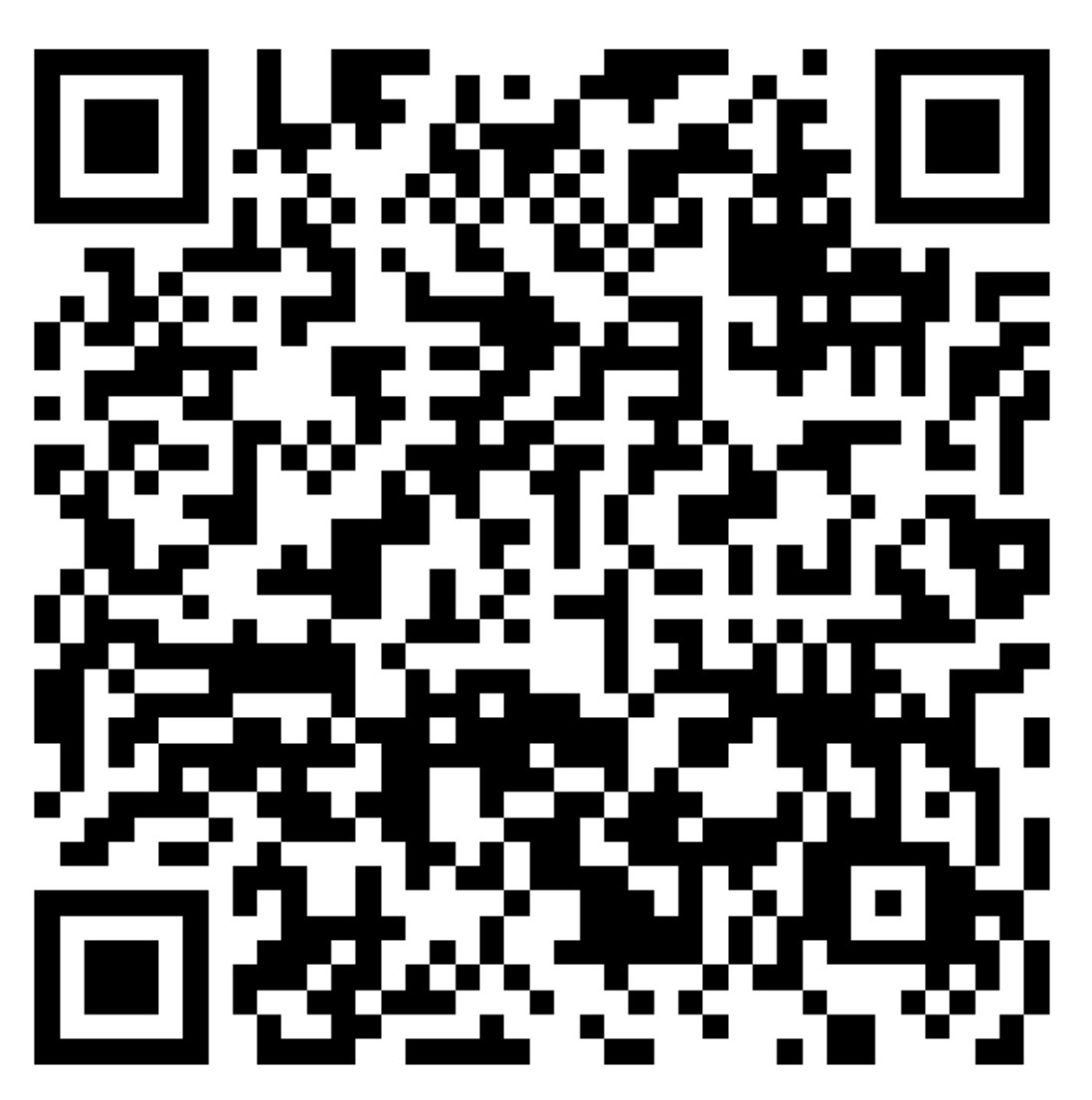 A QR code that opens a LinkPre page